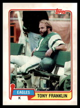 1981 Topps #227 Tony Franklin Philadelphia Eagles - $1.88