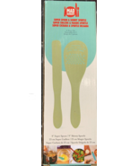 Mad Hungry Spurtle Silicone Set 2-Piece - Kitchen Super Spoon &amp; Skinny S... - €13,86 EUR