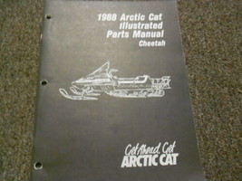 1988 Arctic Cat Cheetah Illustrated Service Parts Catalog Manual FACTORY... - £19.62 GBP