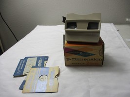 1960 Sawyers View-Master Model G w/Vintage 6 Reels Set Box Works - £42.72 GBP