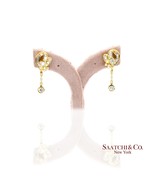 20k Yellow Gold Dangling Diamond Earring - $3,009.60