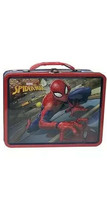BRAND NEW 2022 Tin Box Co Marvel Spider-Man Climbing Metal Lunch Box - $24.74