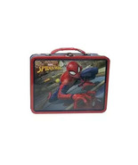 BRAND NEW 2022 Tin Box Co Marvel Spider-Man Climbing Metal Lunch Box - $24.74