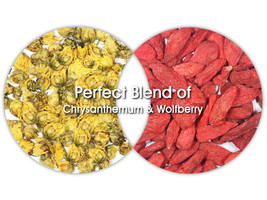 Premium Chrysanthemum Flower Bulb/Wolfberry Tea 100gm Plantation: Jiangxi, China - £11.98 GBP