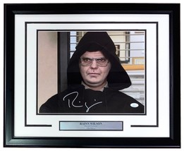 Rainn Wilson Signed Framed 11x14 The Office Dwight Schrute Hood Photo JSA - £113.74 GBP
