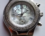 TechnoMarine Techno Diamond Bezel 1CT Chronograph Ladies MOP Diamond Dia... - £499.59 GBP