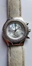 TechnoMarine Techno Diamond Bezel 1CT Chronograph Ladies MOP Diamond Dia... - $625.00