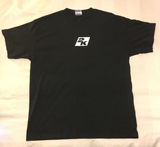 2K Staff T-Shirt Mens Size X-Large (Black) - £19.98 GBP