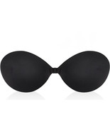 Women&#39;s Sticky Bra + Nipple Covers + Gift Box - Black - $15.99