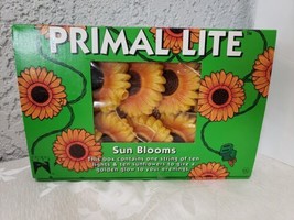 Primal Lite 10 Sunflower Blow Mould 14&#39; String Light Set Blow Mould  Vin... - £18.27 GBP