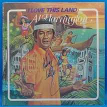 Al Harrington (Hawaiian) LP &quot;I Love This Land&quot; Signed BX14  - £6.25 GBP