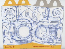 ORIGINAL Vintage 2006 McDonald&#39;s Build a Bear Happy Meal Box  - £7.90 GBP