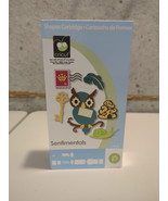 Cricut Sentimentals Complete Cartridge, Keypad Overlay, Book - $11.87