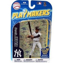 Derek Jeter New York Yankees Playmakers Batting Figure NIB MLB Yanks McF... - £29.67 GBP