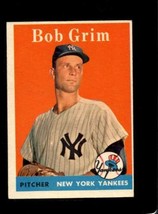 1958 TOPPS #224 BOB GRIM VG+ YANKEES *NY8997 - $3.68