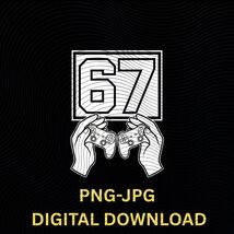 Funny Gift For Console gamer, 67 Meme Gen Alpha Slang  6-7 Viral Trend 6... - $2.95