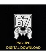 Funny Gift For Console gamer, 67 Meme Gen Alpha Slang  6-7 Viral Trend 6... - $2.95