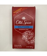 Old Spice Wolfthorn Bar Soap, 3 Deodorant Bars, 5.1 oz Each Bar - $29.96 CAD