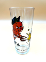 Vintage Arby&#39;s Harvey Cartoons Hot Stuff makes it Hot for the Redcoats Glass - £15.97 GBP
