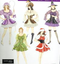 Simplicity 4046  Fairy Pirate Witch Bo Peep Costume Pattern Corset 14 16 18 20 - £11.88 GBP