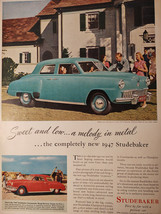 1946 Original Esquire Art WWII Era Ad Advertisement Studebaker Champion Regal - £5.19 GBP