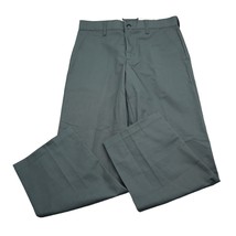 NEW Red Kap Pants Adult 31 32x29 Men Green Gray Slacks Khaki Work Unifor... - £17.07 GBP