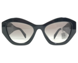 PRADA Sunglasses SPR 07Y 1AB-0A7 Black Cat Eye Thick Rim Gray Gradient L... - $308.33