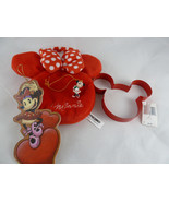 Disney Parks Minnie Mouse Purse  Christmas Ornaments Cookie cutter - £15.47 GBP