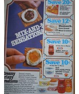 Vintage Nabisco Shredded Wheat Kraft Jellies Group of Coupons From 1984 - €3,40 EUR