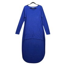 Cato Blue Long Sleeve High Low Tunic Blouse Top Pullover Shirt Large - £28.70 GBP