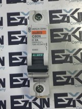Merlin Gerin C60N C 1-Pole Circuit Breaker, 240/415V 2Amp IEC 947.2  - $8.50