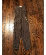 NWOT H&amp;M Sleeveless Brown Jumpsuit SZ Girls&#39; 6 - $551.61 MXN