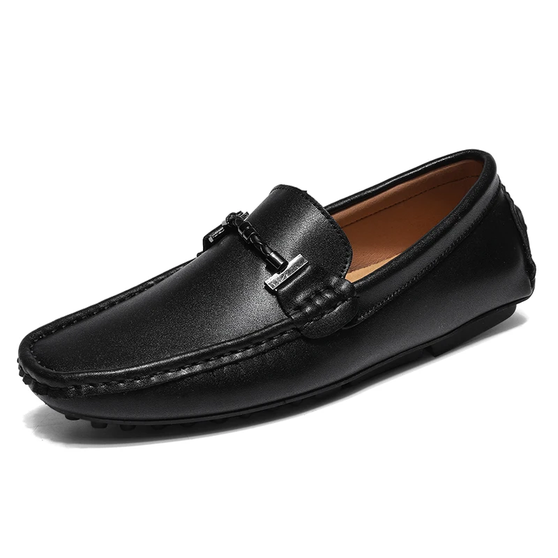 New Italian Mens Shoes Casual Retro Slip on Formal Shoes Men Loafers Moc... - $67.92