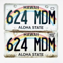 2021 United States Hawaii Aloha Passenger License Plate 624 MDM - $50.48