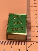 Small Rate Matchbox Cover   HIT PAY DIRT   …..full Of matches   gmg - $278.74 MXN