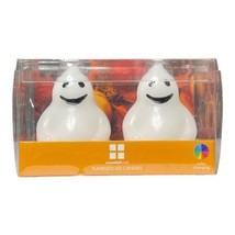 Essentialhome Flameless LD Candles- Halloween Ghosts Smiling Haunted Spooky Fall - £14.94 GBP