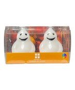 Essentialhome Flameless LD Candles- Halloween Ghosts Smiling Haunted Spo... - £14.70 GBP