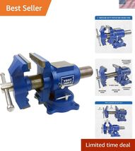 Yost Vises Multi-Jaw Rotating Vise System | 2 in 1 Multipurpose Bench an... - $163.34
