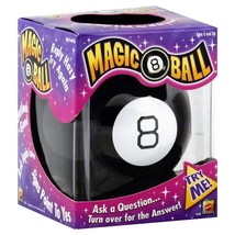 new MAGIC 8 BALL full Size classic Original Classic toy black color Matt... - $35.15