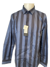 Matinique &#39;Marobo NP&#39; Dust Blue Striped Dress Shirt, Men&#39;s Size XL, NWT - $442.01 MXN