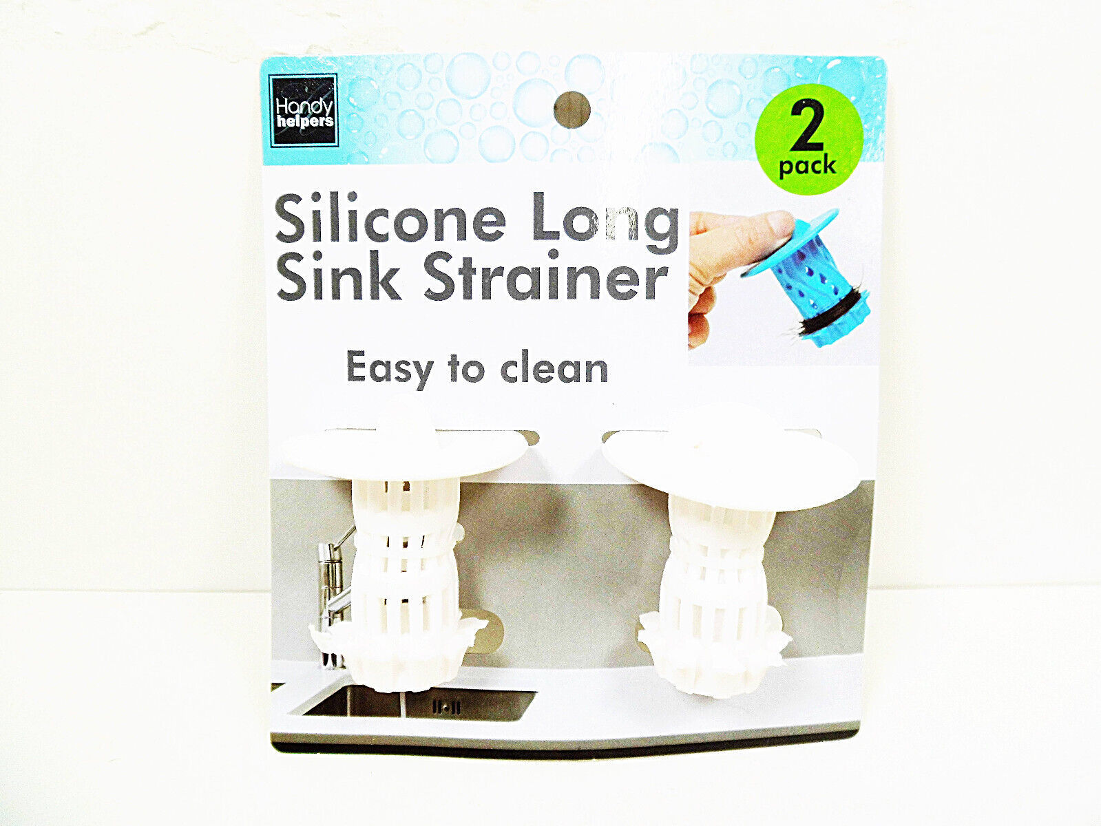 Silicone Bathroom Sink Hair Catcher Strainers Long Tub Strainer Sinks Tu... - $7.60