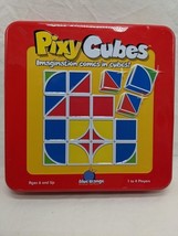 Pixy Cubes Blue Orange Puzzle Board Game Complete - $17.82
