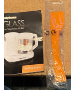 1 Baby Brezza Glass One Step Food Maker Replacement Orange Spatula *NEW*... - $6.99