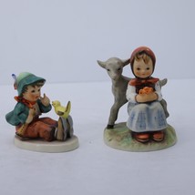 Vintage Goebel Hummel Figurines Germany #182 &quot;Good Friends&quot; #63 &quot;Singing... - $39.19