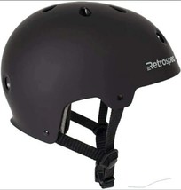 Retrospec CM-2 Classic Commuter Bike Skate Black Helmet Large  - £18.16 GBP