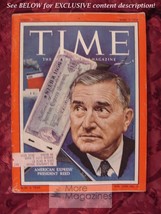 Time Magazine April 9 1956 Apr 4/9/56 Travel American Express Reed - £6.45 GBP