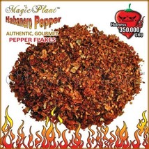 SMOKED Habanero Pepper Flakes 1kg / 2.2LB | SMOKED  Dried Habanero Chili Crushed - $44.50
