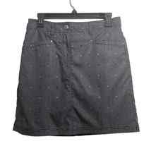 Nivo by Lanctot Skort Womens Size 4 Active Golf Stretch Pockets Gingham 29x13 - £18.05 GBP