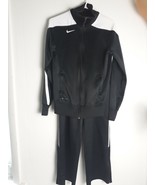 Nike Dri Fit Athletic Tracksuit Zip Up Jacket And Pants Womens Size Small - $841.73 MXN