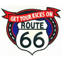Route 66 Get Your Kicks Patch 3&quot; - £7.25 GBP